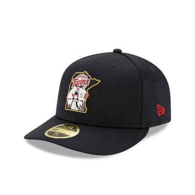 Sapca New Era Minnesota Twins MLB Clubhouse Collection Low Profile 59FIFTY Fitted - Albastri